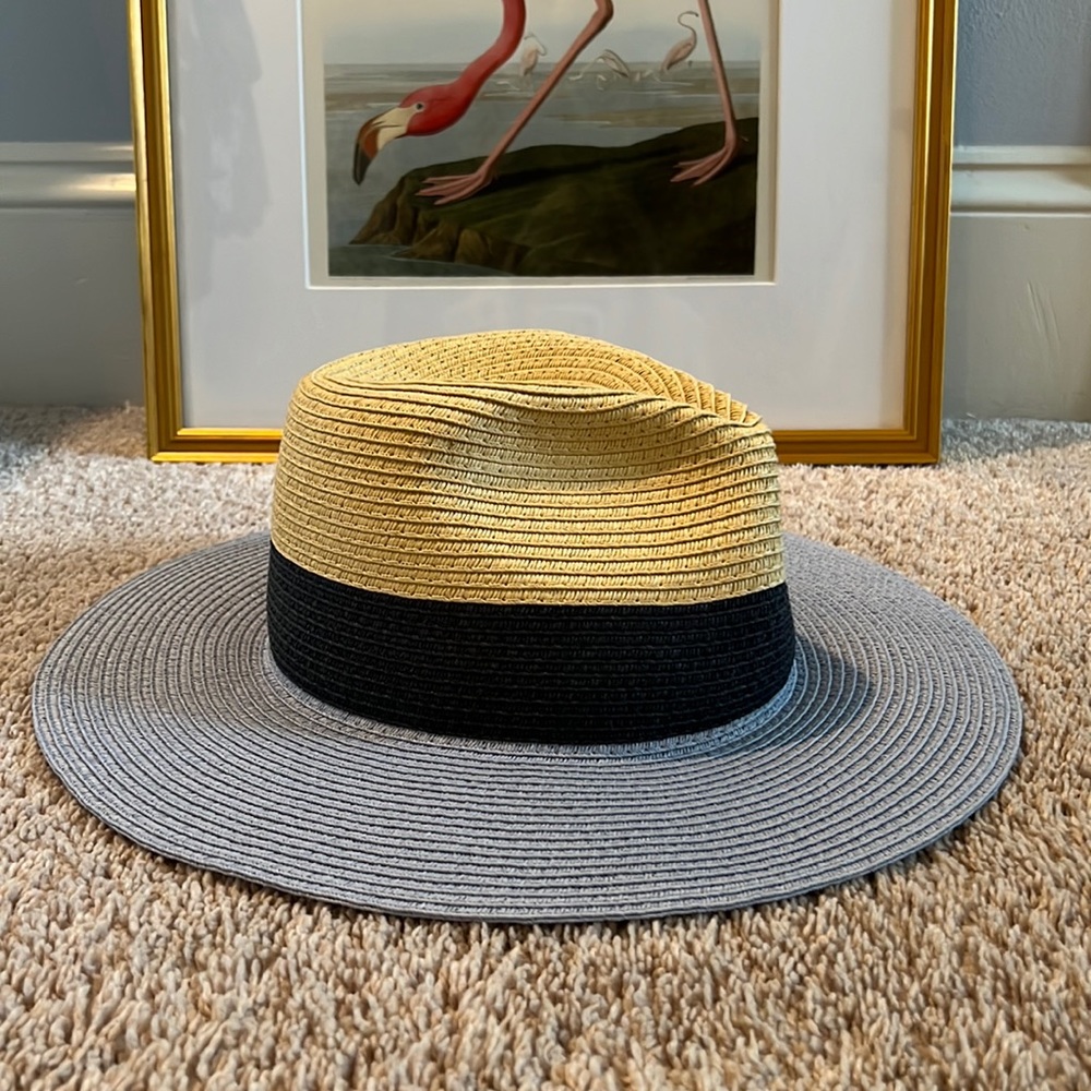 Jcrew Beach Hat - brimmed panama hat